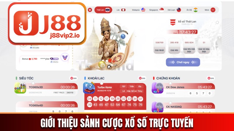 Giới thiệu sảnh cược xổ số trực tuyến được yêu thích