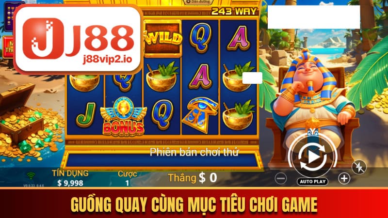 Guồng quay cùng mục tiêu chơi game