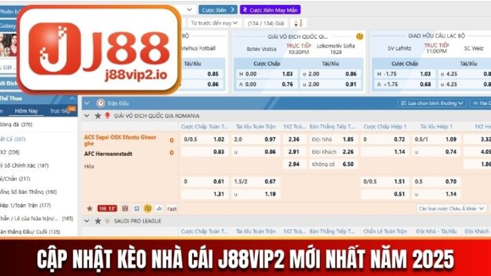 kèo nhà cái J88vip2