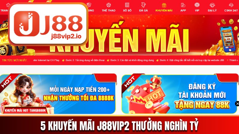 khuyến mãi J88vip2