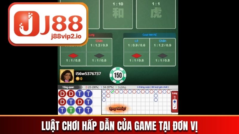 Luật chơi hấp dẫn của game tại đơn vị